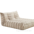 Vintage Velvet Togo Chaise Lounge Bank Modulaire bank